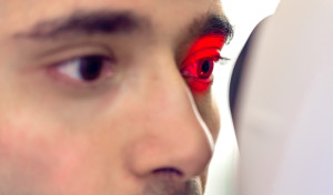 iris recognition is not retinal scanning