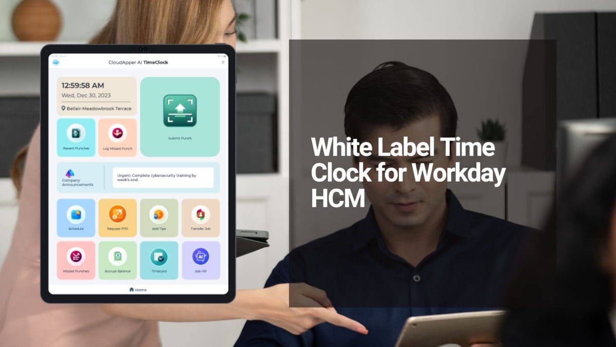 White Label Time Clock for Workday: Achieve Premium Branding Without Expensive Hardware